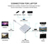 Aluminum Usb-c to Hdmi 3.1 Converter HDMI/USB 3.0/TypeC For macbook- SIlver